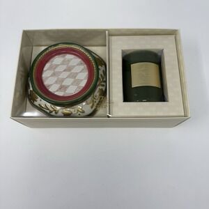 FITZ & FLOYD Home Fragrance Ceramic Holiday Candle Stand EUC 6.5"